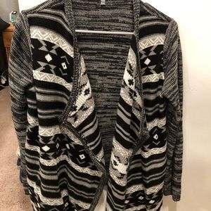 Black and White Sweater